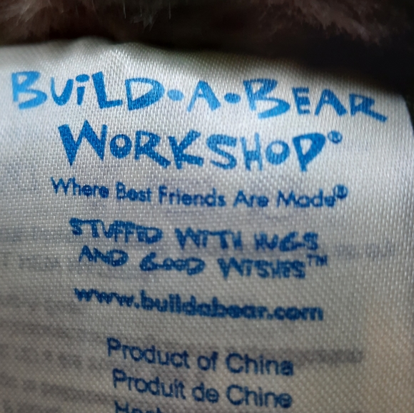 Build A Bear Woodland Camo Pattern Teddy Bear 2013 - Picture 5 of 6